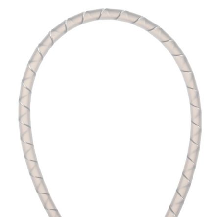 Panduit T25F-C | Spiral Wrap, Natural, PE, 0.1875" Min Dia., 100' Roll, PK1