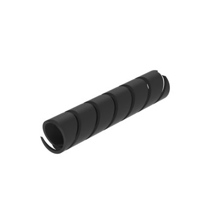 Panduit T38FR-C20Y | T38Fr-C20Y Spiral Wrap, Black, Fr Pe, 0.3125" Min Dia., Pk1