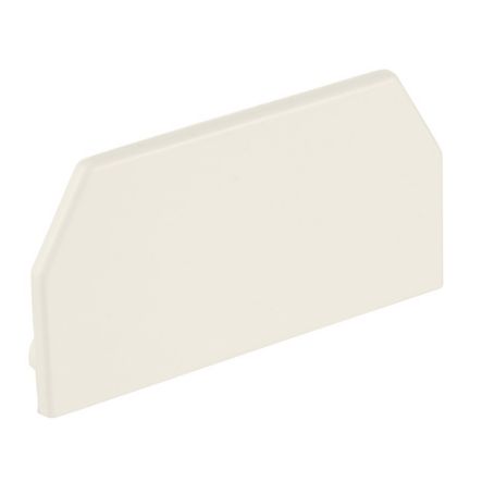 Panduit T45ECWH | T-45 End Cap Fitting, White