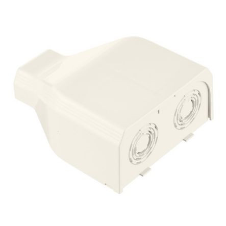 Panduit T45EEWH | T-45 Entrance End Fitting, White