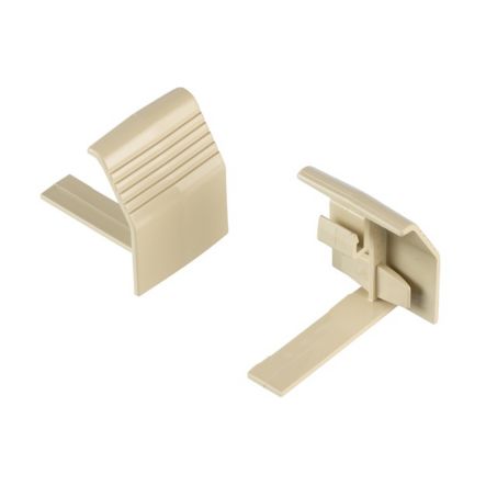 Panduit T70BCEI-X T-70 Base Coupler Fitting, Electric Ivory, Pack of 10