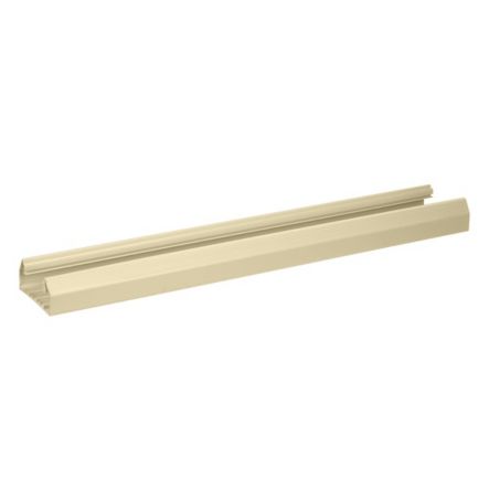 Panduit T70BEI8 T-70 Power Rated Multi-Channel Raceway Base 8ft, Electric Ivory