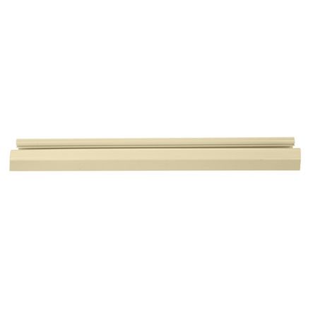 Panduit T70BEI8 T-70 Power Rated Multi-Channel Raceway Base 8ft, Electric Ivory