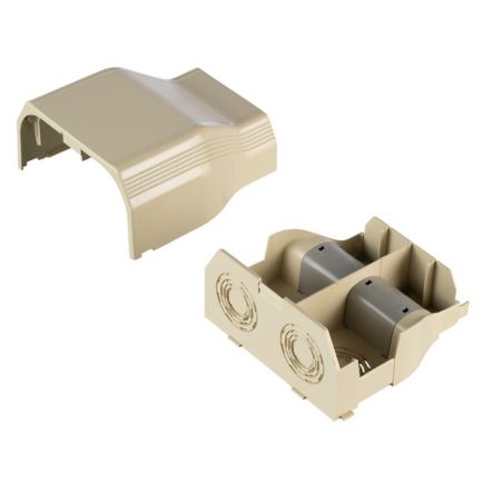 Panduit T70EEEI T-70 Entrance End Fitting, Electric Ivory