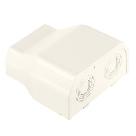 Panduit T70EEWH T-70 Entrance End Fitting, White