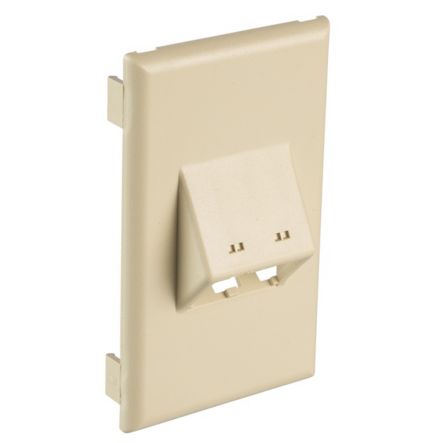 Panduit T70FV2EI | Surface Raceway, T-70 Vert, Slp, 2 Pt, Mini-Com Facplt, EI