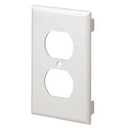 Panduit T70PSIW | Pan-Way Snap-On 106 Duplex Faceplate