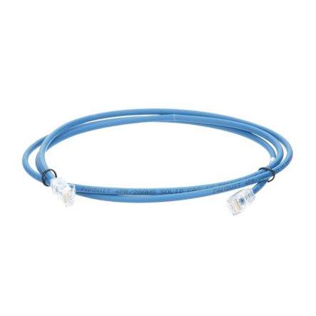 Panduit UTP28X1.5MBU Category 6a Performance Cable, Utp, 28awg, Cm/lszh, Blue, 1.5 Meters