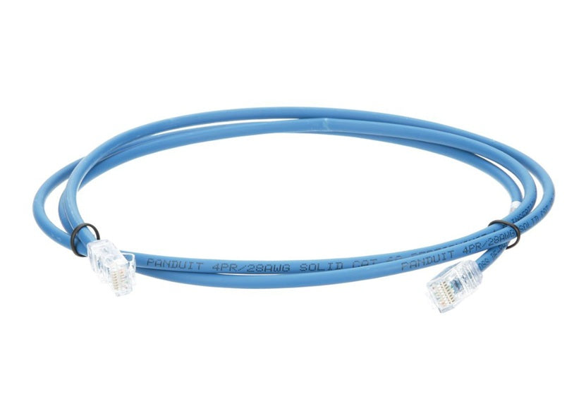 Panduit UTP28X15MBU | Pan-Net Cat 6A UTP Patch Cord is a 15-Meter