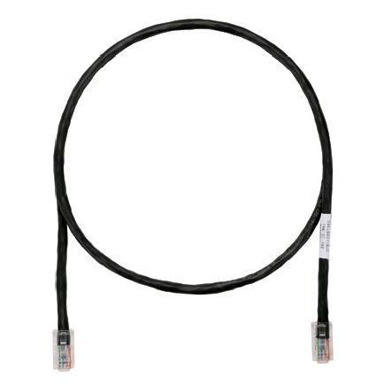 Panduit UTPCH9BLY | Cat 5e 24 AWG UTP Copper Patch Cord, 9 ft, Black