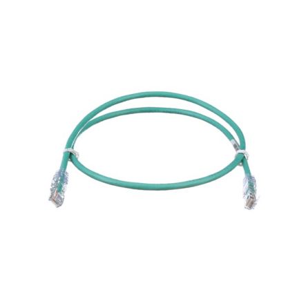 Panduit UTPSP3GRY | Copper Patch Cord, Category 6, Green UTP Cable, 3 FT.