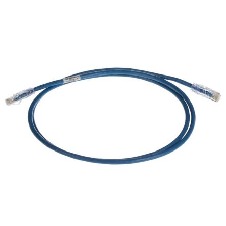 Panduit UTPSP5BUY | Copper Patch Cord, Category 6, Blue UTP Cable, 5 FT.