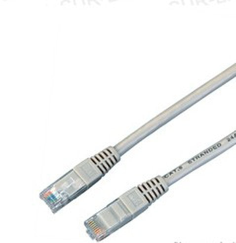 Panduit UTPSPL1.5MGYY | Copper Patch Cord, Cat 6, Gray LSZH UTP Cable, 1.5 Meter