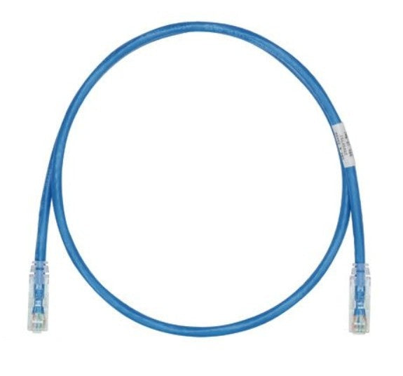Panduit UTPSPL1MBUY | Category 6 UTP Patch Cord, 1 Meter, Blue, 24 AWG