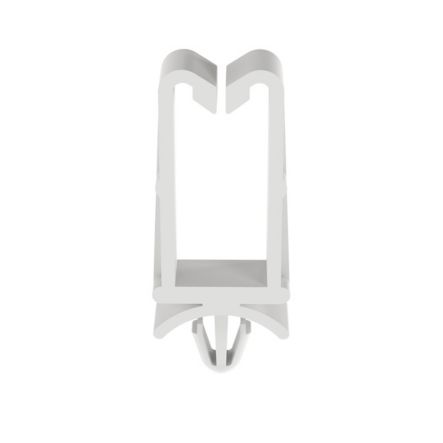 Panduit VWS3750-M | VWS3750-M Wire Saddle, Natural, PA 6.6, Push Barb, 1.15x0.57", PK1000