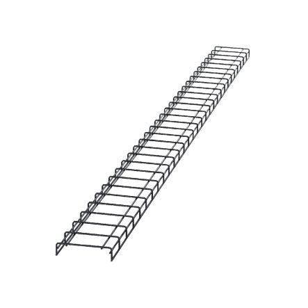 Panduit WG8BL10 | WyrGridOverheadPathway,8"x10',BL,PK10