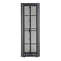 Panduit XG84522BS0005 | Flexfusion Cabinet, 800mm X 45RU X 1200mm, Black, Hardware Mount Rail, Top Cap