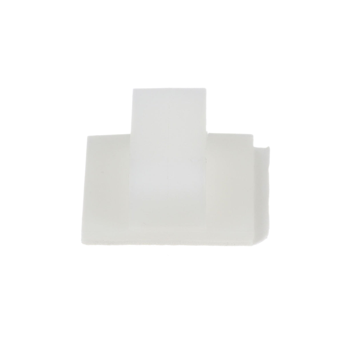 Panduit BEC38-A-L | BEC38-A-L Wire Clip, Natural, PA 6.6, Rubber Adh., 1.46x1.24x0.52", PK50