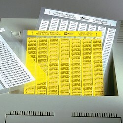 Panduit C275X125YML | Pan-Code Component Label
