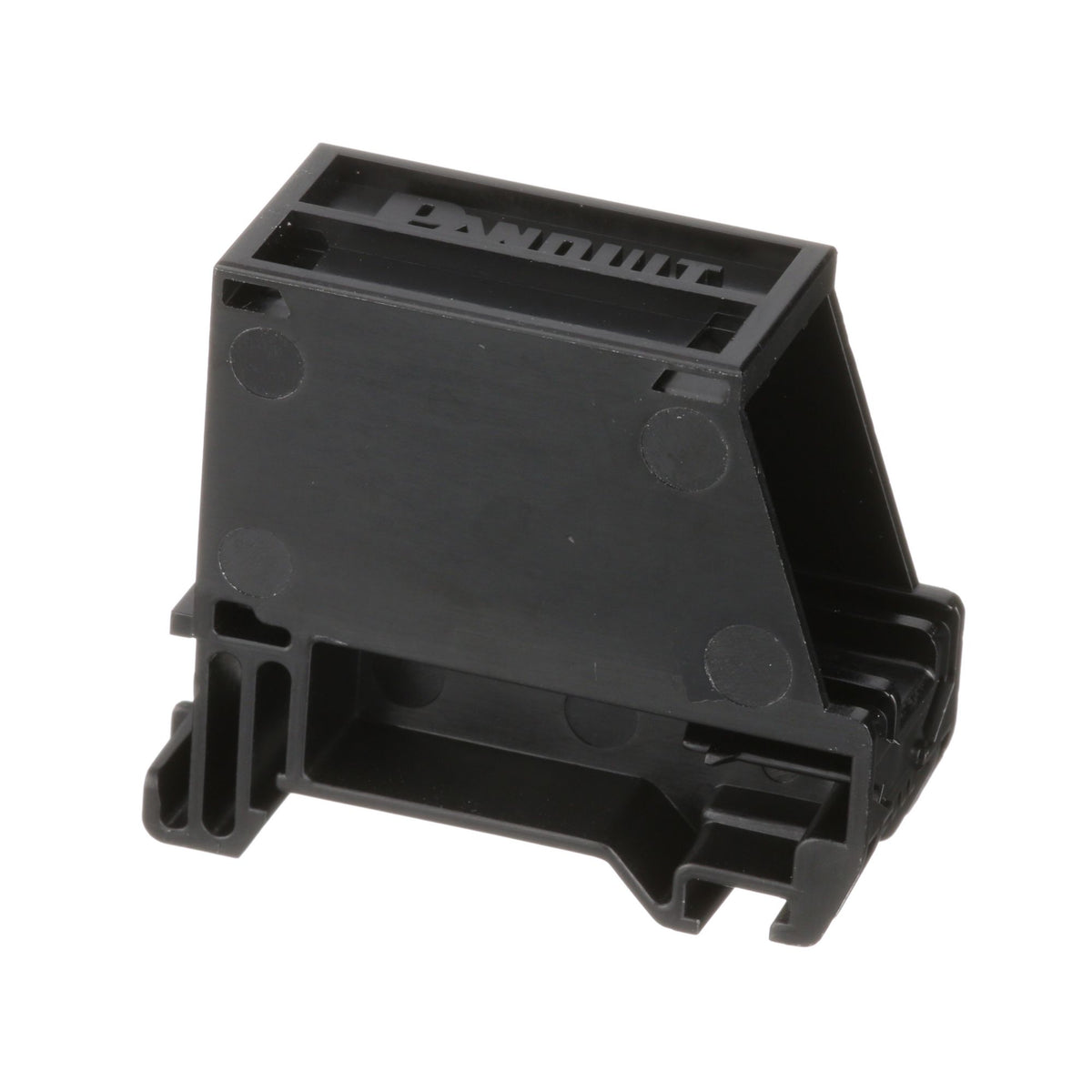 Panduit CADIN1BL | Panduit MINI-COM - DIN rail mount outlet - black