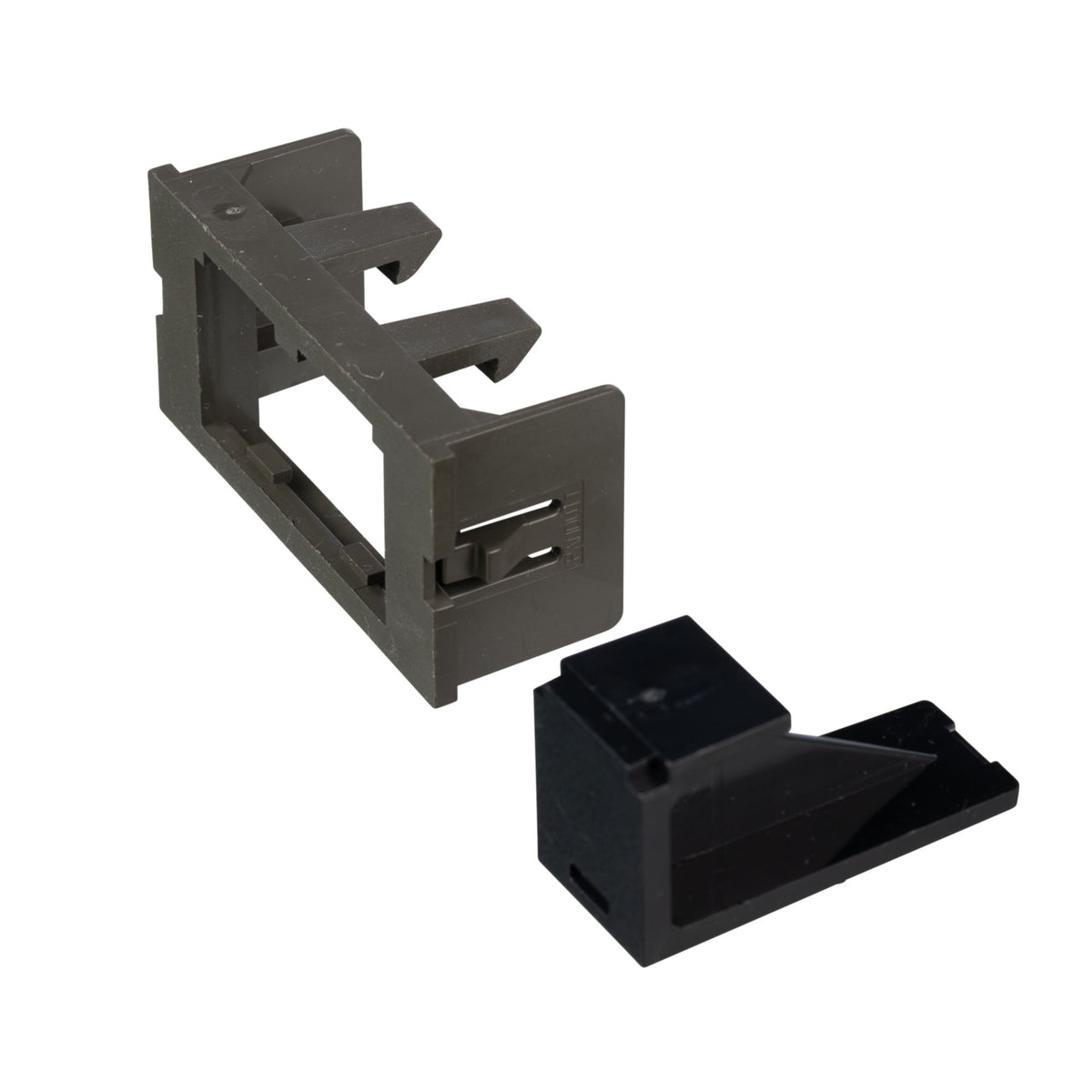 Panduit CHI2MWG-X | Mini-Com, Modular Insert for Interlink, Flat, 2 port, Walker Gray