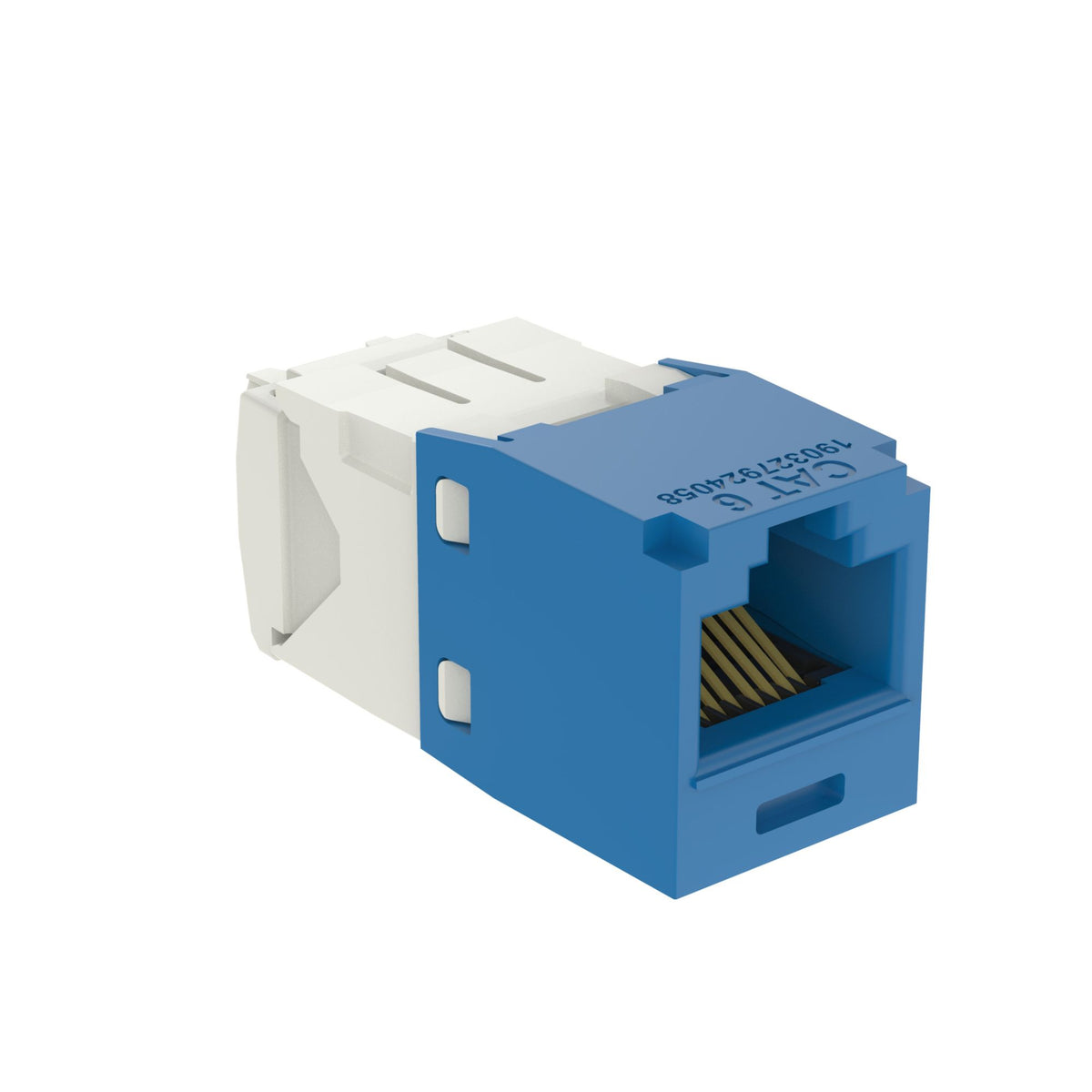Panduit CJ688TGBU-24 | Mini-Com UTP RJ45 Cat 6 TG Jack Module, Blue