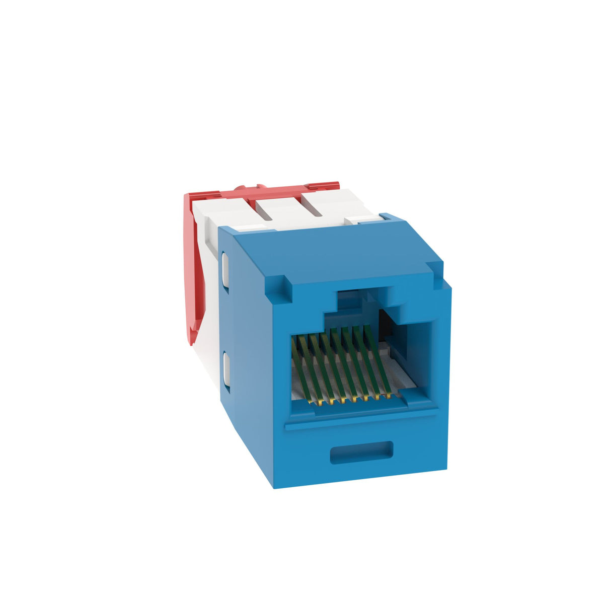 Panduit CJE5E88TGBU | Panduit MINI-COM TX-5e - Modular insert - blue - 1 port