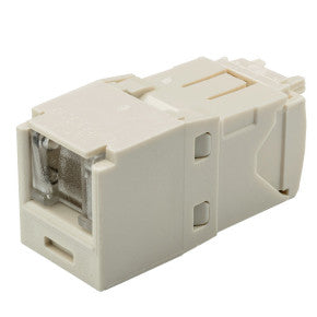 Panduit CJH688TGIW Category 6 Jack Module, Rj45, 8-position, 8-wire Spring Shuttered, Universal, Off White