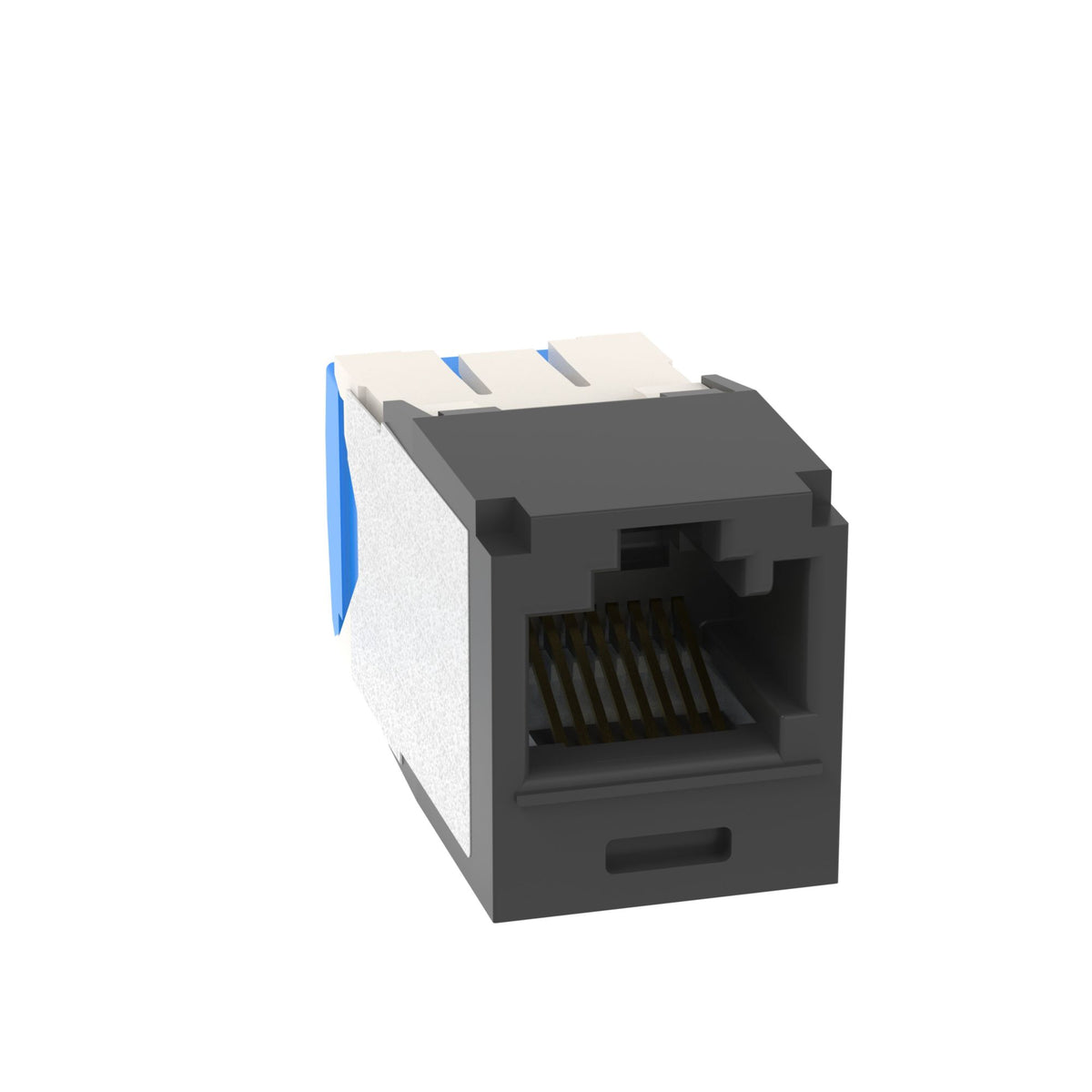 Panduit CJK6X88TGBL | Panduit MINI-COM TX6A 10Gig UTP Jack Module with MaTriX Technology - Modular insert - RJ-45 - black
