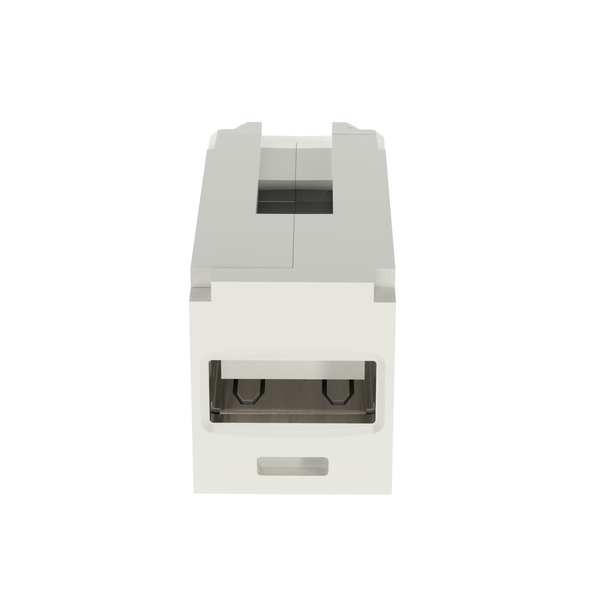 Panduit CMUSBAAAW | Panduit MINI-COM Coupler Module - Modular insert (coupling) - USB Type A - arctic white