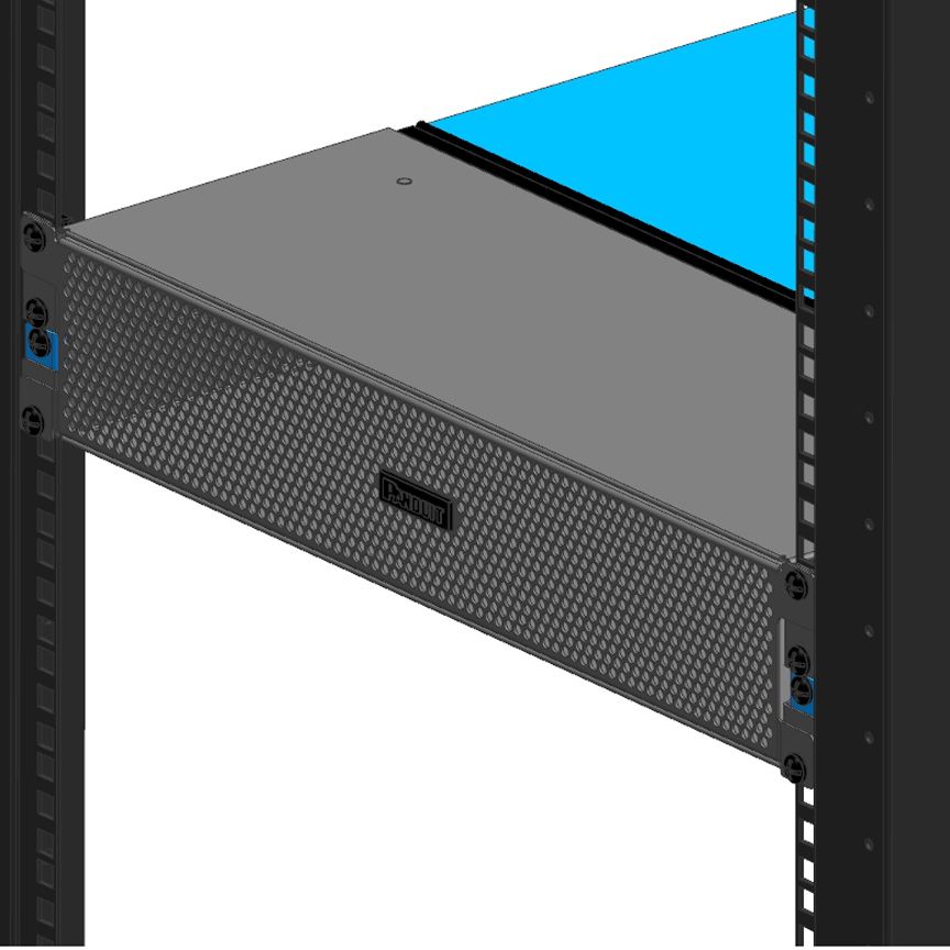 Panduit DIFBA3003S00S | NDInletDuct,CiscoNexus93128,3RU,BLK,EA
