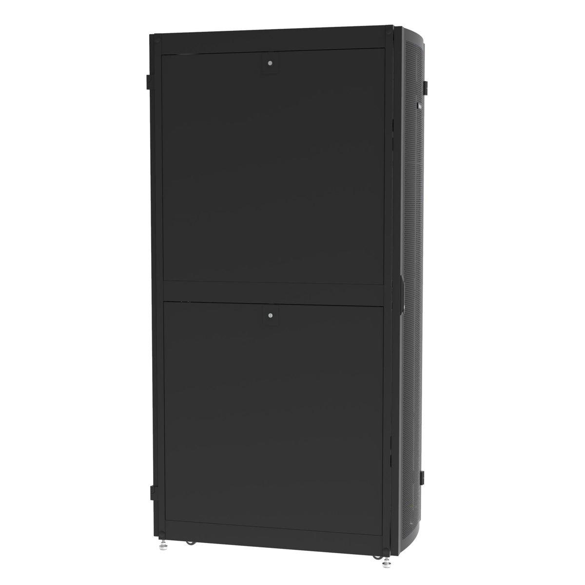Panduit DNE6512B Net-verse Cabinet, 45ru, 600mm X 1000mm, Black, With Side Panels