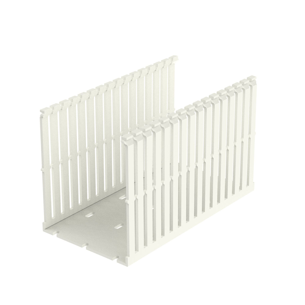 Panduit F4X5WH6 | Panduct F4X5WH6 Base Wiring Duct