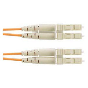 Panduit F62ERLNLNSNM010 Opti-core Fiber Patch cord, Om1 2-fiber, 1.6mm Jacket, Riser, Lc-lc Duplex, Orange, 10 Meters
