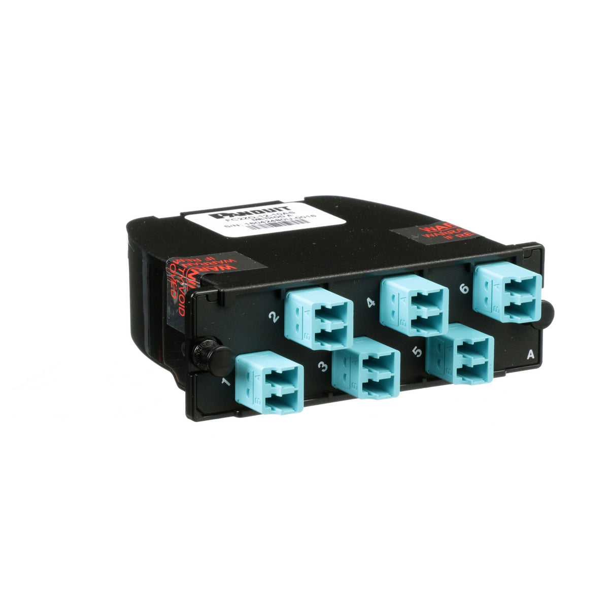 Panduit FC2ZO-12-10AS | Fiber Optic Duplex Network Adapter - 1 Pack - 2 x LC Male Network - MPO Male Network