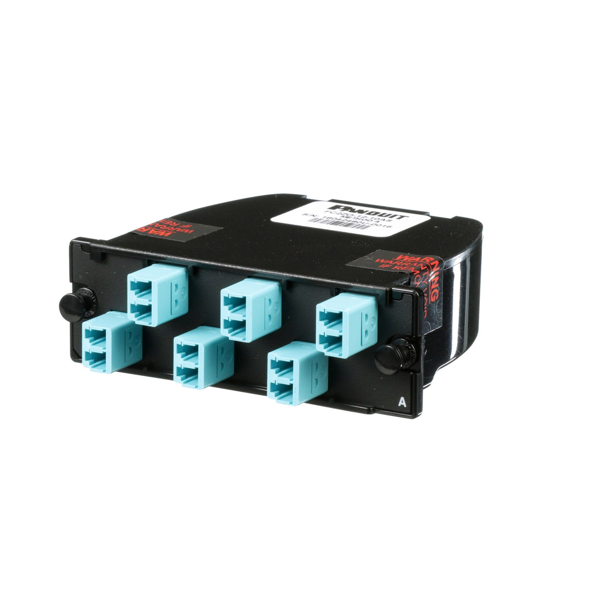 Panduit FC2ZO-12-10AS | Fiber Optic Duplex Network Adapter - 1 Pack - 2 x LC Male Network - MPO Male Network