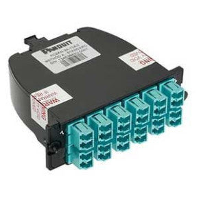 Panduit FC2ZO-24-10AS | OptiCom MPO-LC Fiber Cassette OM4, 24 Fiber, Method A