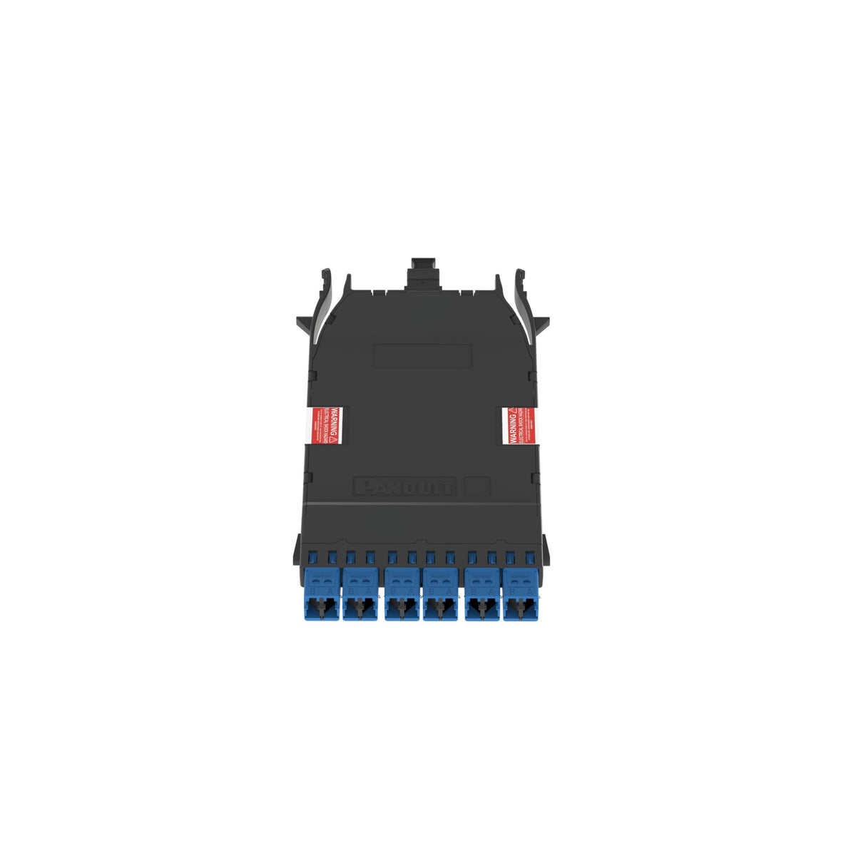 Panduit FHC9N-12-10U | HD Flex Network Patch Panel - 12 Port(s) - 12 x Duplex - Blue, Black