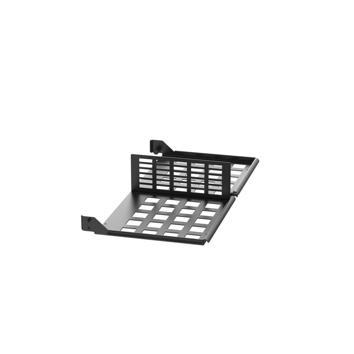Panduit FLEX-PLATE2U | HD Flex Enclosure Trunk Slack Plate 2RU, Black