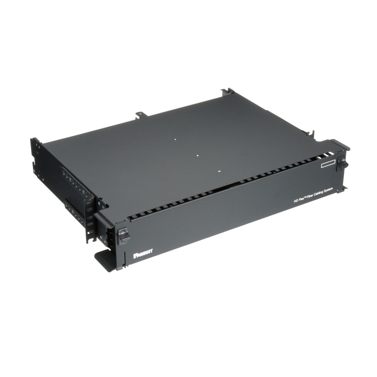 Panduit FLEX2U12 | Panduit 2 RU HD Flex 12-Port Enclosure - For Patch Panel - 2U Rack Height - Rack-mountable