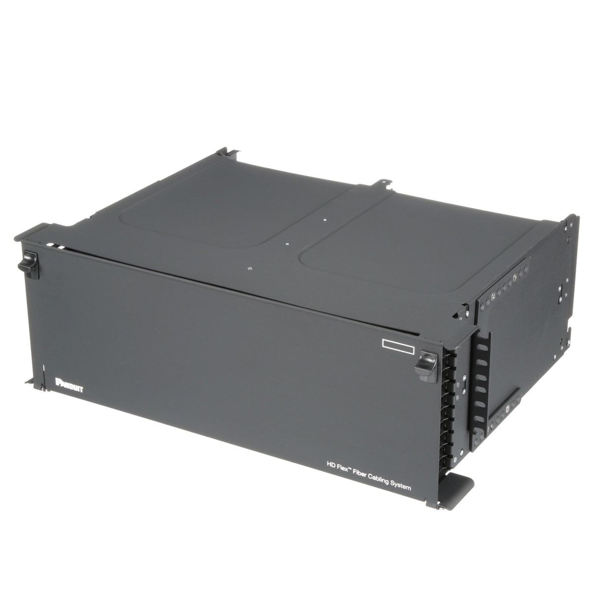 Panduit FLEX4U12 | Panduit 4 RU HD Flex 12-Port Enclosure - For Patch Panel - 4U Rack Height - Rack-mountable