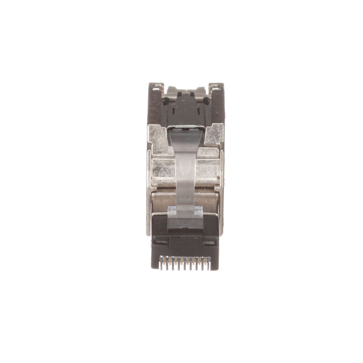 Panduit FPS6X88MTG | Shielded Field Term Plug - 1 Pack - 1 x RJ-45 Male - Silver