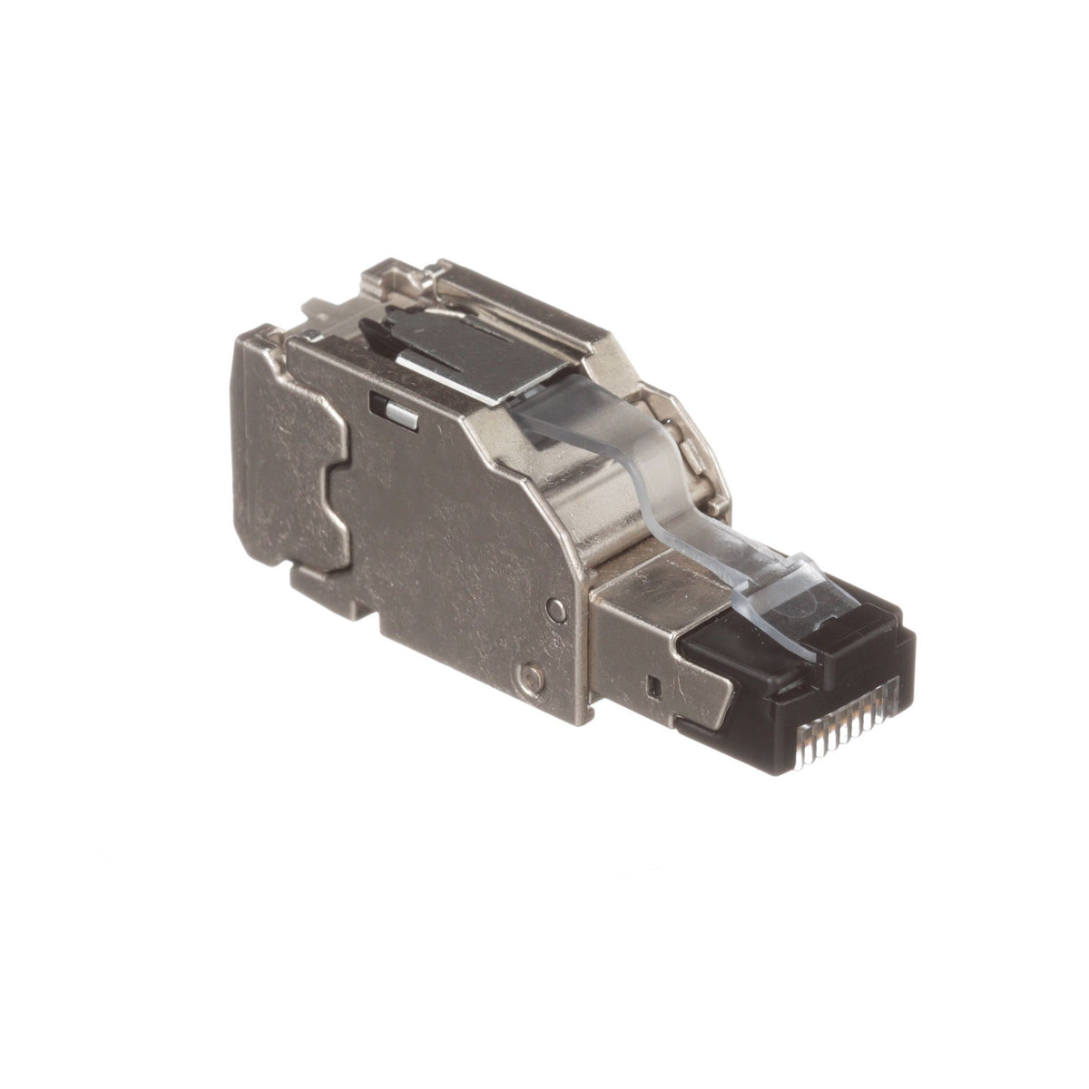 Panduit FPS6X88MTG | Shielded Field Term Plug - 1 Pack - 1 x RJ-45 Male - Silver