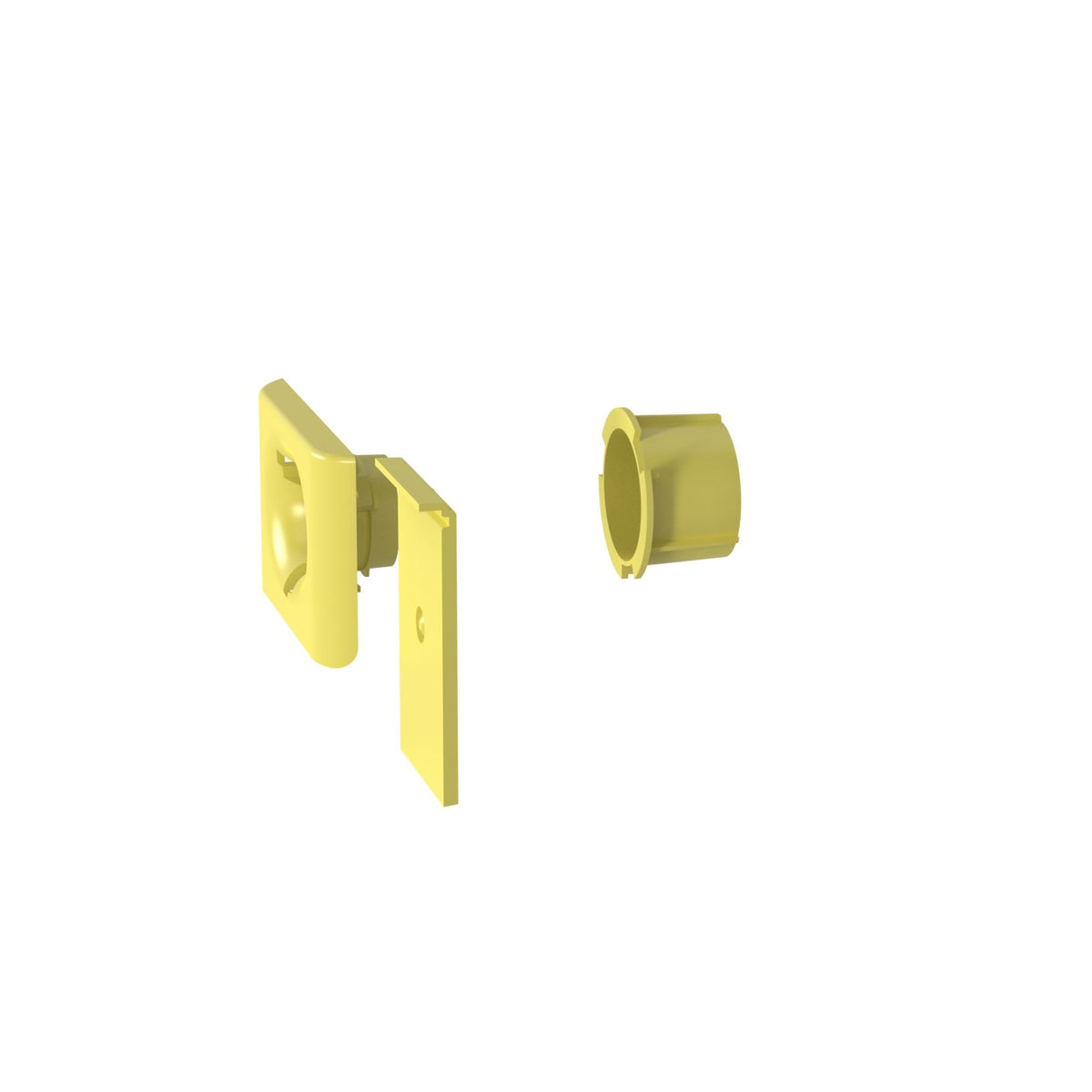 Panduit FR1.5IDELYL | FiberRunner 1-Port Spillout, Yellow