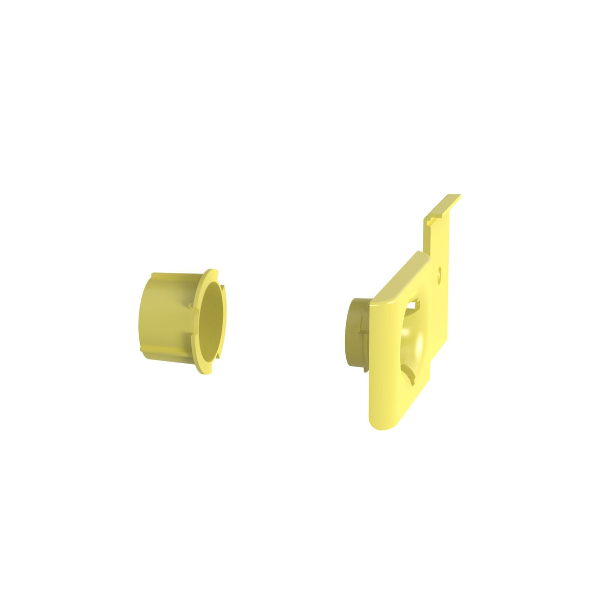 Panduit FR1.5IDELYL | FiberRunner 1-Port Spillout, Yellow