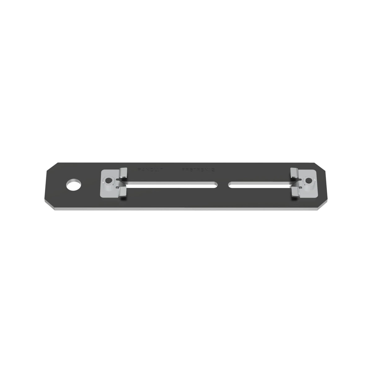 Panduit FR6TRBN12M | Panduit FiberRunner 4x4 and 6x4 QuikLock New Threaded Rod Bracket - Cable raceway bracket - black