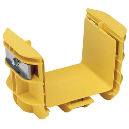 Panduit FRBC4X4YL-E | Panduit FiberRunner 4x4 QuikLock Coupler - Cable raceway joint coupler - yellow (pack of 20)