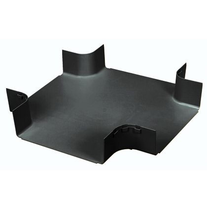 Panduit FRFWC12X4LBL | FIBERRUNNER 4- WAY CROSS, ATTACHES TO 12" X 4" CHANNELS