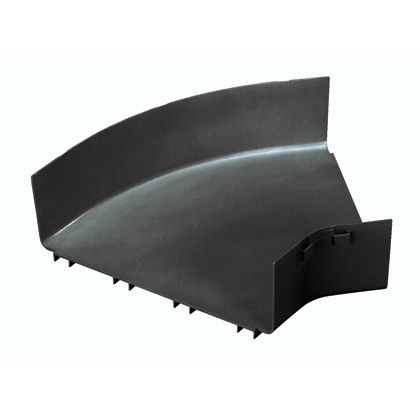 Panduit FRH4512X4LBL | FIBERRUNNER HORIZONTAL FITTING, FOR 12X4 CHANNEL, LSZH