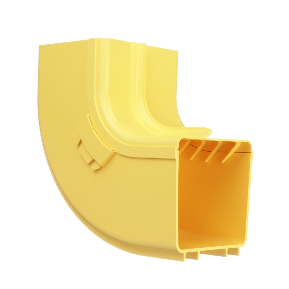 Panduit FRIVRA4X4LYL | FIBERRUNNER INSIDE VERTICAL ANGLE FITTING, 90 DEGREE